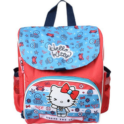 SunCe Hello Kitty Σχολική Τσάντα Πλάτης Δημοτικού Πολύχρωμη HKL-4008