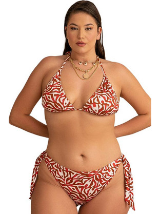 Rock Club Bikini Set Τριγωνάκι Κόκκινο BP-16341732