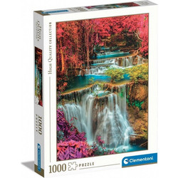 Puzzle Clementoni Χρωματιστοί Ταϊλανδέζικοι Καταρράκτες 1000 Κομμάτια