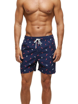 GSA Hybrid Design 08 Ανδρικό Μαγιό Σορτς με Σχέδια Navy Μπλε 276984-6139