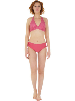 Gsecret Bikini Set Τριγωνάκι Ψηλόμεσο Φούξια C8839-27226