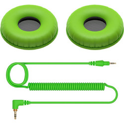 Pioneer HC-CP08 Ανταλλακτικά Μαξιλαράκια Ακουστικών Earpads για HDJ-CUE1s Πράσινα