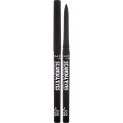 Rimmel Scandal'Eyes Exaggerate 001 Intense Black Μολύβι Ματιών Αδιάβροχο Μηχανικό 0.35gr