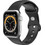 Celly Λουράκι Σιλικόνης Black (Apple Watch 42 / 44 / 45mm)