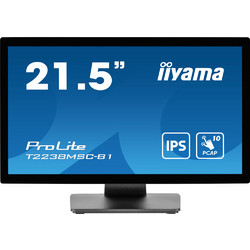 iiyama ProLite T2238MSC-B1 IPS Monitor 21.5" 1920x1080 FHD 83Hz 5ms
