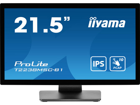 iiyama ProLite T2238MSC-B1 IPS Monitor 21.5" 1920x1080 FHD 83Hz 5ms