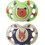 Tommee Tippee Fun Style Ορθοδοντικές Πιπίλες Σιλικόνης 6-18m Λαχανί-Λαδί 2τμχ