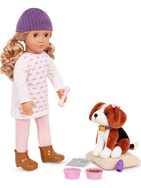 Our Generation Ember with Pet Dog Elsie