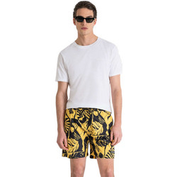 Antony Morato Ανδρικό Μαγιό Σορτς Floral Κίτρινο BW00080-FA650338-6002