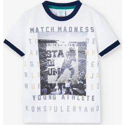 Boboli Παιδικό T-Shirt Κοντομάνικο Λευκό 508115-1100