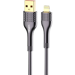 Ldnio LS652 Braided USB-A to Lightning Cable 30W 2m Grey 5210131073513