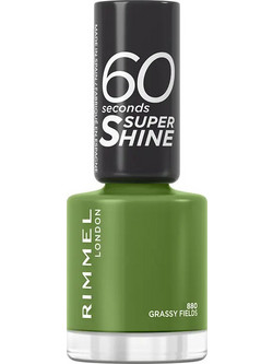 Rimmel 60 Seconds 880 Grassy Fieldsh Gloss Βερνίκι Νυχιών Quick Dry 8ml