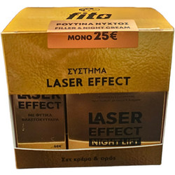 Fito+ Laser Effect Night Lift Cream 50ml + Filler Anti-Aging Serum 30ml