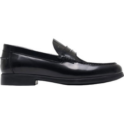 Boss Shoes Ανδρικά Μοκασίνια Loafers Δερμάτινα Μαύρα A6487