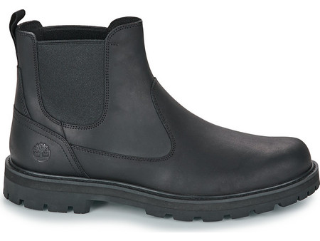Timberland Britton Road Ανδρικά Chelsea Μποτάκια Δερμάτινα Μαύρα TB0A6A4WW02