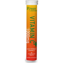 Power Health Vitamin C 1000mg Orange 20 Αναβράζοντα Δισκία