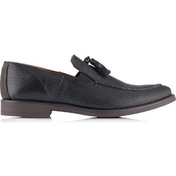 Northway Embry Ανδρικά Μοκασίνια Loafers Δερμάτινα Μαύρα 550NRTW