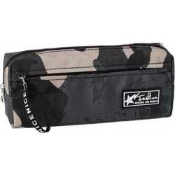 Statovac Camo Fashion Κασετίνα Βαρελάκι Μαύρη 8600828049957