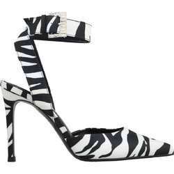 Envie Shoes Γόβες με Τακούνι Στιλέτο & Λουράκι Μαύρες Λευκές E02-18062-105