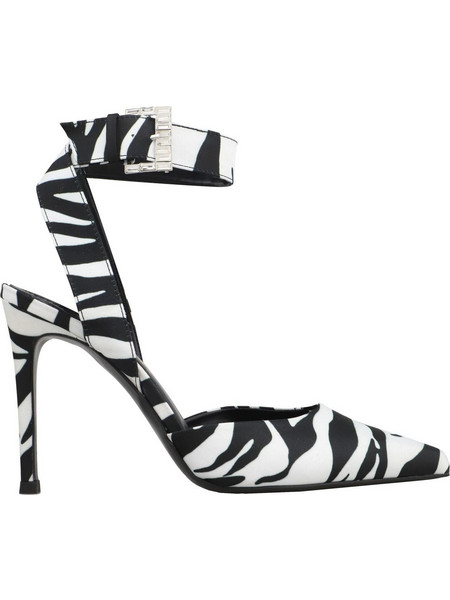 Envie Shoes Γόβες με Τακούνι Στιλέτο & Λουράκι Μαύρες Λευκές E02-18062-105