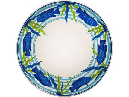 Terra Antica Nano Fish Πιάτο Γλυκού Πορσελάνης 21cm EIΔ0001544
