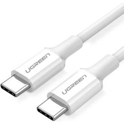 Ugreen US264 USB-C to USB-C 60W 2m White 6957303865208