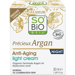 So' Bio Etic Argan Anti-Aging Light Night Cream 50ml