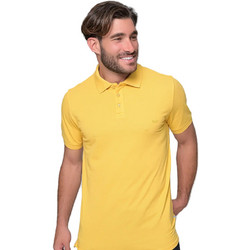 Staff Ανδρική Μπλούζα Polo Κοντομάνικη Κίτρινη 64-406.051.N0283