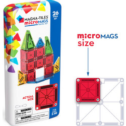 Magna-Tiles Μαγνητικά Πλακίδια microMAGS Travel Set 26τμχ 244026