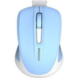 Meetion MT-MINIGO Ασύρματο Mini Ποντίκι Blue