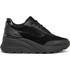 Geox Spherica Γυναικεία SneakersFlatforms Μαύρα D45WAA0JS85C9999