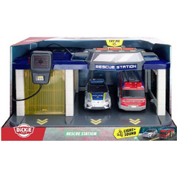 Dickie Toys Σετ Σταθμός Διάσωσης με 2 Οχήματα 203716026