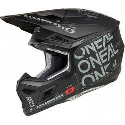 Oneal 3SRS Static V.25 Black Grey Κράνος Μηχανής Motocross