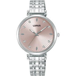 Lorus Γυναικείο Ρολόι με Ασημί Μεταλλικό Μπρασελέ RG259XX9