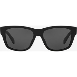 Celine CL40249U 01A Ανδρικά Γυαλιά Ηλίου Τετράγωνα Κοκάλινα Μαύρα με Μαύρο Φακό
