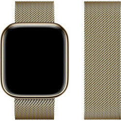 Forcell F-Design FA03 Λουράκι Μεταλλικό Gold (Apple Watch 38 / 40 / 41mm)