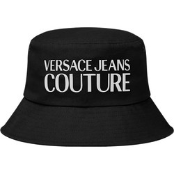 Versace Jeans Ανδρικό Καπέλο Bucket Υφασμάτινο Μαύρο 76GAZK04-ZG268-899