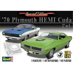 Revell '70 Plymouth Hemi Cuda Συναρμολογούμενο Πλαστικό Μοντέλο Αυτοκίνητου 1:25