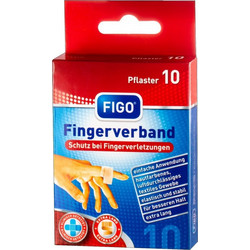 Figo Finger Αδιάβροχα Αυτοκόλλητα Επιθέματα 10τμχ