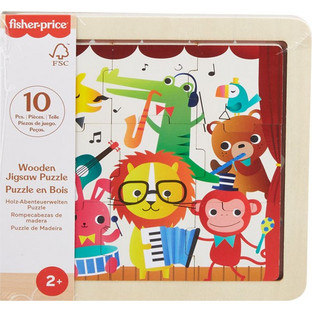 Παιδικό Puzzle Fisher-Price Μουσικά Όργανα 9 Κομμάτια