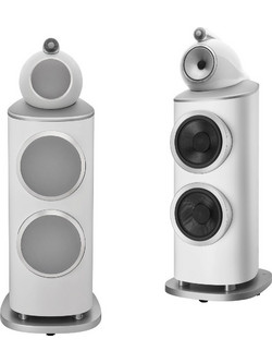 Bowers & Wilkins 801 D4 Ζεύγος Ηχείων Hi-Fi Δαπέδου 1000W 3 Δρόμων White
