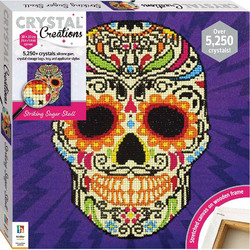 Hinkler Striking Sugar Skull Καμβάς Diamond Painting Kit 31x31cm CC-23