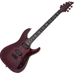 Schecter C-1 Apocalypse Ηλεκτρική Κιθάρα ST Style με HH Μαγνήτες και Ταστιέρα Ebony Red Reign