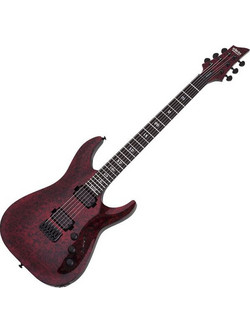 Schecter C-1 Apocalypse Ηλεκτρική Κιθάρα ST Style με HH Μαγνήτες και Ταστιέρα Ebony Red Reign