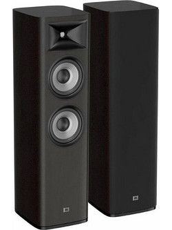 JBL Studio 690 Ζεύγος Ηχείων Hi-Fi Δαπέδου 250W 2.5 Δρόμων Black