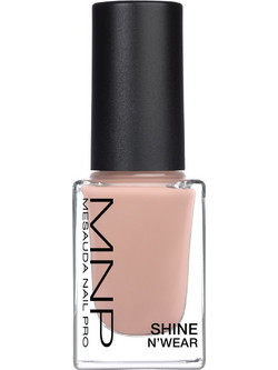 Mesauda Shine N'Wear Au Naturel Gloss Βερνίκι Νυχιών Μακράς Διαρκείας Quick Dry 10ml