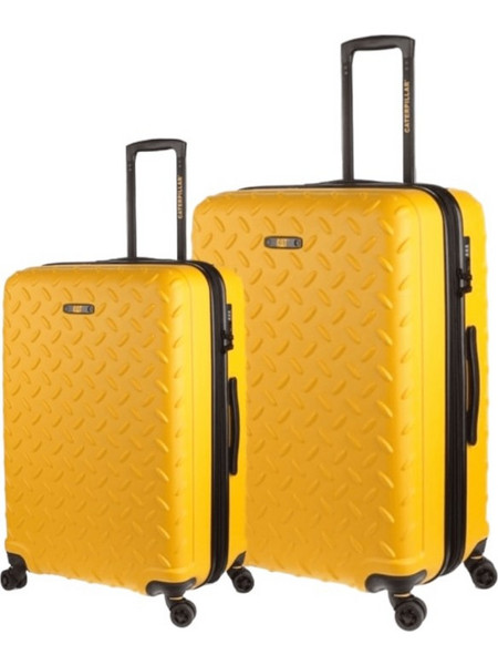 CAT 83688-217 Σετ Βαλίτσες 2τμχ Καμπίνας & Μεσαία Κίτρινες