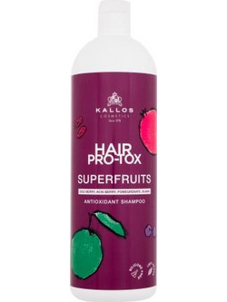 Kallos KJMN Pro-Tox Superfruits Antioxidant Σαμπουάν για Επανόρθωση για Ταλαιπωρημένα Μαλλιά 1lt