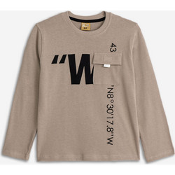 Funky Παιδικό T-Shirt Μακρυμάνικο Εκρού 225-106110-2