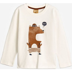 Funky Παιδικό T-Shirt Μακρυμάνικο Εκρού 225-306111-2
